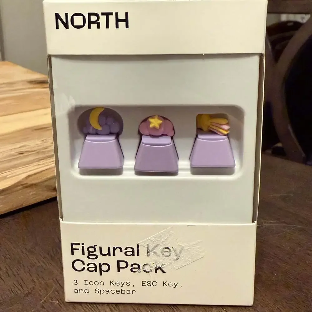 Lot Of 5 - North Figural Key Cap Pack